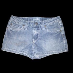 Girls Embellished Denim Shorts Sz 8